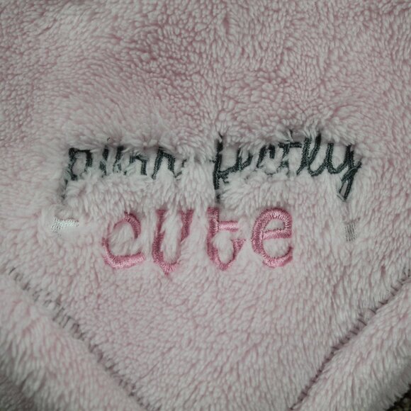 Baby Gear Kitty Cat Security Blanket Lovey Pink Gray Purrfectly Cute Infant Girl - Picture 3 of 5